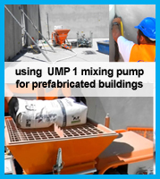 UMP1 using with joint mortar for precast concrete components 