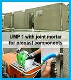 UMP1 backfilling precast concrete components